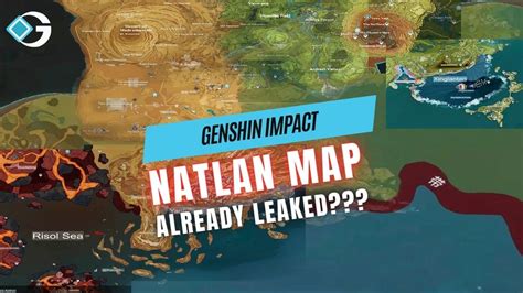 genshin map leak|New Genshin Impact Leak Reveals Natlan Maps Full。